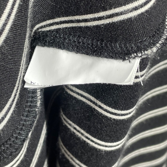 Max Mara Dress Womens Medium black stripe Vada midi designer casual leisure - Picture 5 of 8